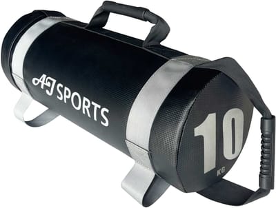 AJ-Sports Power bag 10kg - Core Powerbag - Sandbag - Gewichtszak - Zandzak - Weight Bag - Fitness & Crossfit - Hyrox - Zwart