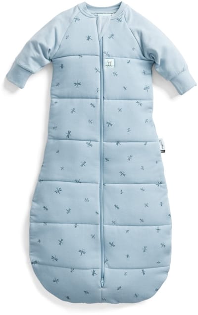 Ergopouch Jersey Slaapzak met mouwen - 2,5 Tog - Slaapzak baby - Slaapzakken - Slaapzak 80 cm - Slaapzak 3-12 md - Dragonflies
