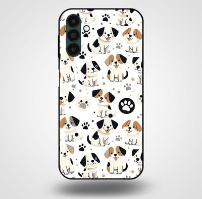 Smartphonica Telefoonhoesje voor Samsung Galaxy A04s met honden opdruk - TPU backcover case honden design geschikt voor Samsung Galaxy A04s