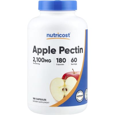 Nutricost, Appelpectine, 180 Capsules (700 mg per capsule)