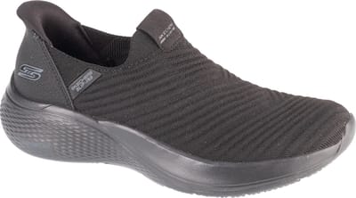 Skechers Slip-Ins Bobs Infinity - Daily 117508-BBK, Vrouwen, Zwart, Sneakers, maat: 37