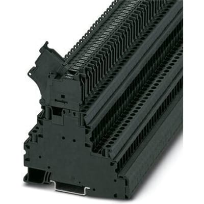 Phoenix Contact 3214366 Zekeringsdoorvoerklem 6.2 mm Schroeven Zwart 50 stuk(s)