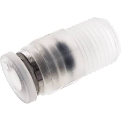 4mm x R1/8'' PA Insteekfitting Buitendraad EPDM/PTFE