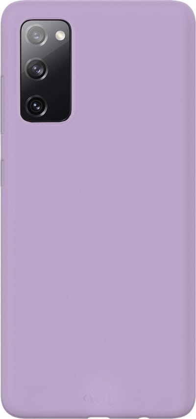 Ceezs Pantone siliconen hoesje geschikt voor Samsung Galaxy S20 - silicone Back cover in een unieke pantone kleur - Paars