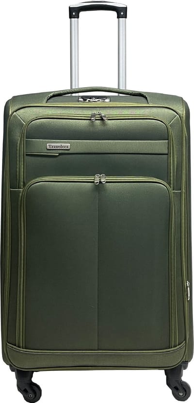 Dubai Abudabi Grote Koffer - 76 cm - 95/103 liter - Expandable - Groen