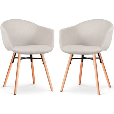Set van 2 eetkamerstoelen Nena-Otis | Nolon