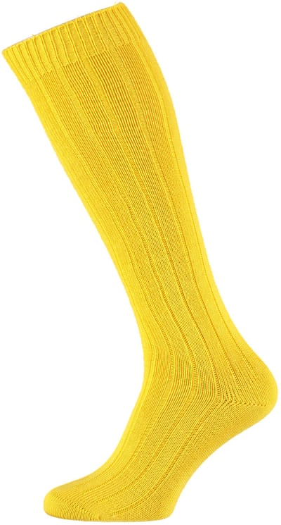 Party soccer socks - 36/41 / Geel