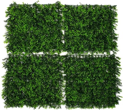Kunstgras Paneel - Kunstplant Muur Groen Scherm - Tuin Aankleden - UV-bestendig Weerbestendig - 50 x 50 cm - Groen