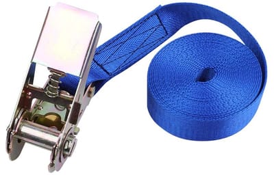 Duurzame ratchet straps met metalen gesp voor zware belasting - 1-10M lashing belt in 6 kleuren, tot 820kg draagkracht