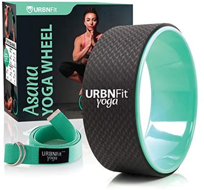 Yoga Wheel voor Flexibiliteit en Backbends - Ondersteuning voor Stretchen en Inversies - Perfect voor Thuistraining