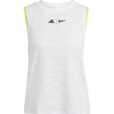 adidas Match Tanktop Dames-Wit