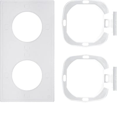 Hager Berker Afdichtingsset S.1 IP44 met flens 2 Gang - 10108902