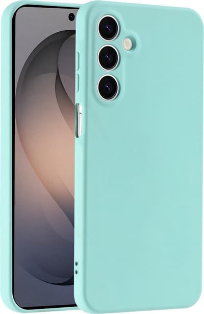 Hoesje geschikt voor Samsung Galaxy S26 hoesje zacht siliconen- Arara backcover - Mint Groen