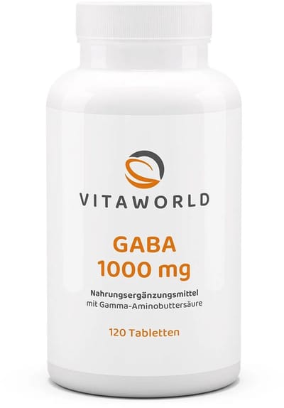 Vitaworld GABA 1000mg 120 tabletten