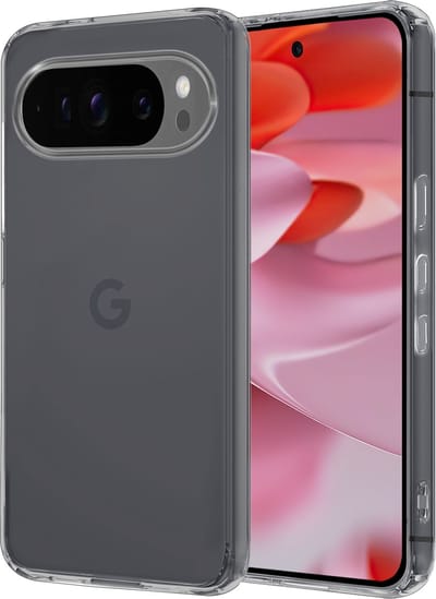 Hoesje - Geschikt voor Google Pixel 10 Pro - Sterk & Shockproof - Hoes Cover - Siliconen Case - Transparant