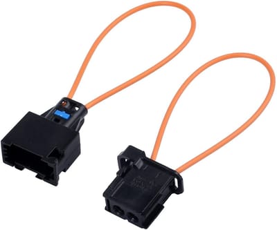 Lichtgeleider Connector - Brugstekker Glasvezel - Reparatiewerkzaamheden Auto - Directe Verbinding - 2 Pins