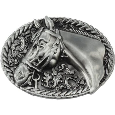 Riem Gesp Accessoires Metalen Gladde Gesp Paardenhoofd Dieren Serie Diy
