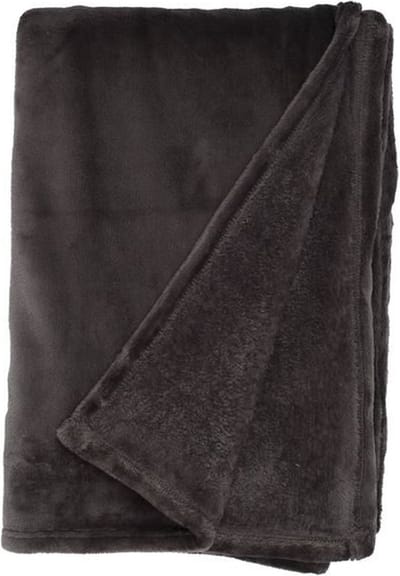 Unique Living Blush Plaid - 150x200 cm - Antraciet