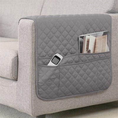 1 ST Waterafstotende Bank Armleuninghoezen Geruite Meubel Arm Bank Beschermer Opbergtas Stoelhoes voor Woonkamer Huisdecoratie 1PC 50x90 cm