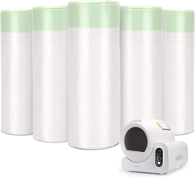 Nobleza Kattenbakzakken - voor Nobleza SL02 Automatische Kattenbak - 5 rollen - 20 stuks Per Rol