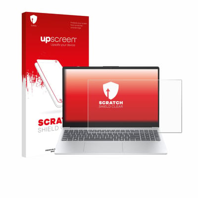 upscreen - Screenprotector voor HP OmniBook 3 15 15-fn0653ng - Folie Beschermfolie transparant