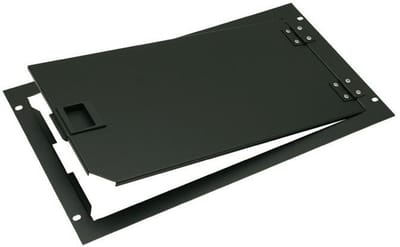 Adam Hall 87610 19 inch rack door 27 cm hoog