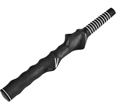 Dailygoods- Golf-trainingsgreep met rubberen grip - Nauwkeurigheid - Hulp voor beginners - Ergonomisch ontwerp - Verbeteren van fundamentals - Lichtgewicht 92 g - Golfgrip