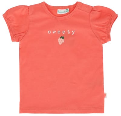 Babylook Strawberries T-Shirt Korte Mouw - Maat 56 - Porcelain Rose