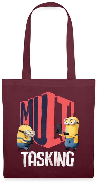 Minions Dave En Kevin Multitasking Tas Van Stof Schoudertas