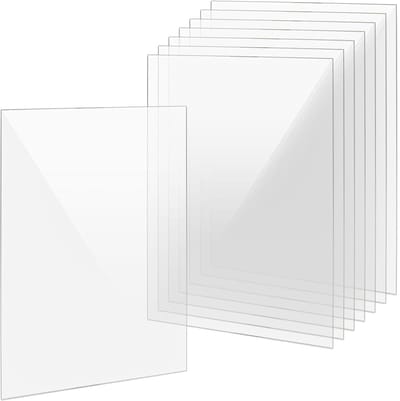Acryl Platen - Kunststof Vellen - Hobby & Ambacht - Hoge Transparantie - A4 Formaat 2mm - Transparant