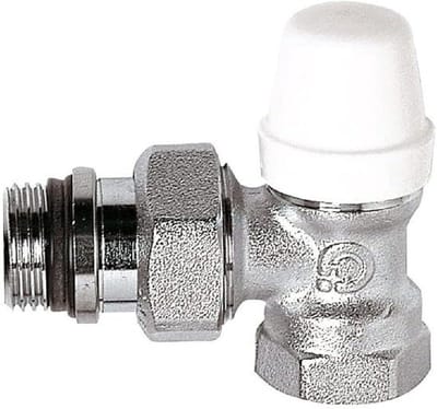 Radiator Armatuur - Verwarming Hoek - Centrale Verwarming - Instelbare Hoek - 3/4 Inch - Chroom