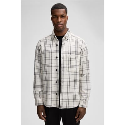 Overshirt Nero, beige