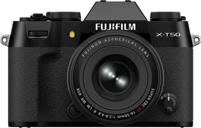 Fujifilm X-T50 - Systeemcamera - + XF16-50mm lens - Black
