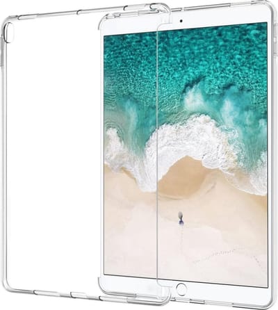 DrPhone TPU hoes – Geschikt voor iOS Tablet Mini 6 - Flexibele Gel Case - Geschikt voor smart cover & keyboard – Transparant