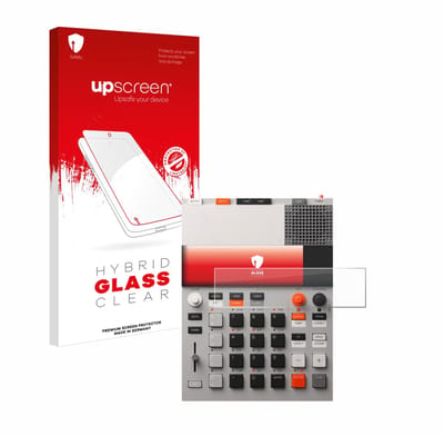 upscreen - Screenprotector voor Teenage Engineering EP-133 K.O. II - Folie Beschermfolie Beschermglas transparant