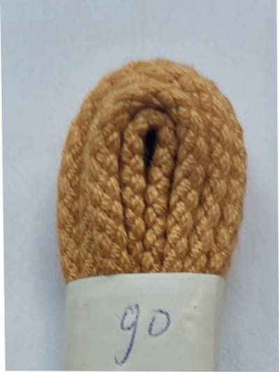 Gala Veter - Mais Geel - Rond - Koord Veters - Lengte 90 cm - Dikte 3 mm - Schoenveter