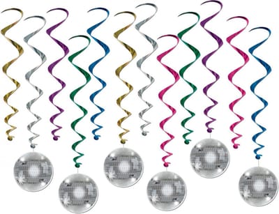 360 DEGREES - 6 discoballen hangdecoraties