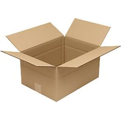 Vouwdoos enkele golf, golfkarton, bruin, ideaal voor Europallets, 390 x 290 mm