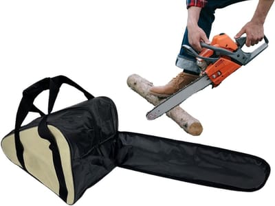 Kettingzaaghoes - Kettingzaagkoffer - Gereedschap Opbergen - Duurzaam Oxford Weefsel - 50 cm - Oranje