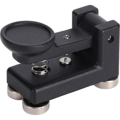 Clé manuelle du code Morse CW Base d'adsorption magnétique ultra-portable pour radio à ondes courtes