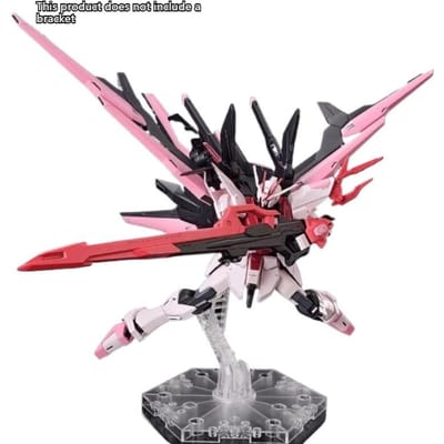 Nieuw Hg 1/144 Strike Rouge Mbf-02 Montage Modelbouwkit Coole Actiefiguur Plastic Speelgoedmodel Jongen Verrassingscadeau Verzamelaar Model black