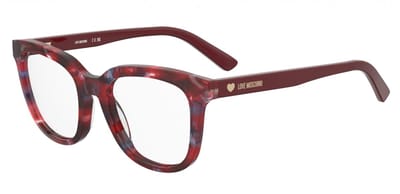 Moschino Love MOL666 Burgundy 2 51/19/140 WOMAN Brilmonturen