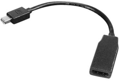 Lenovo 0B47089 Mini-displayport / HDMI Adapter [1x Mini-DisplayPort stekker - 1x HDMI-bus] Zwart 0 mm