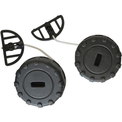 2 stuks Zwarte Brandstofdop Voor Stihl 017 018 MS170 MS180 Kettingzaag 11303500500 Accessoires voor Krachtapparatuur Kettingzaag Onderdelen gray