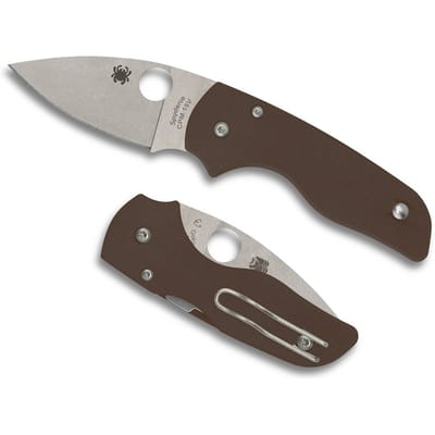 Spyderco Lil’ Native Brown