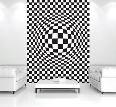 Geometric Figures Movement Photo Wallcovering
