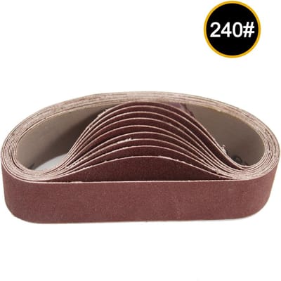 10 stuks 30x330mm schuurbanden 800 korrel schuur- en polijstgereedschap voor schuurmachine Power 240#