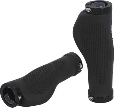 Ergonomische Fietsstuurgrepen in Zwart voor Comfortabel Fietsen