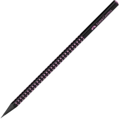 Faber-Castell grafietpotlood - Grip Sparkle - Midnight rose - FC-118258