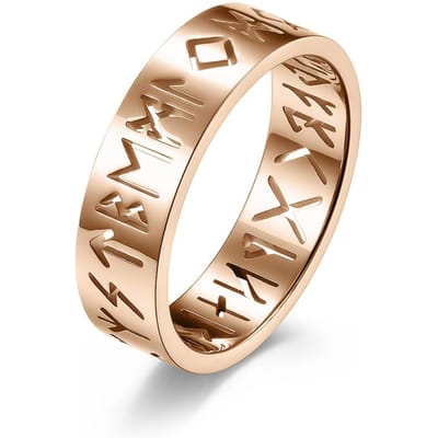 Vintage Uitgesneden Odin Noorse Viking Amulet Runen Ringen Voor Mannen Roestvrij Staal Woorden Ring Bruiloft Sieraden Valentijnsdag Cadeaus 6